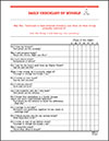 Daily Checklist for Myself – Al-Anon Book Store